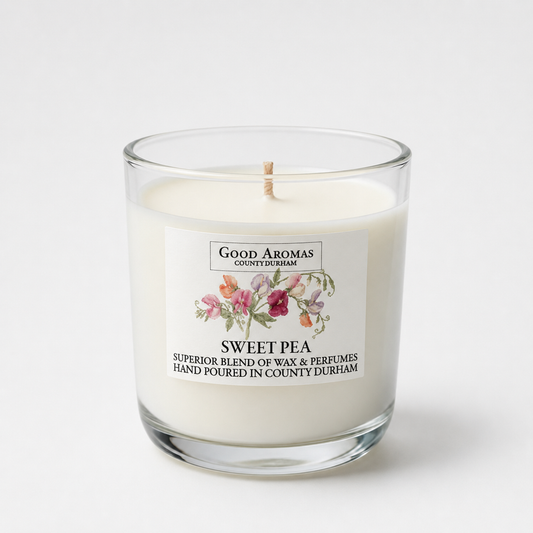 Luxury Scented Candle - Sweet Pea