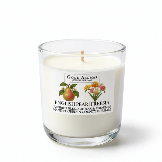 Luxury Scented Candle - English Pear and Freesia