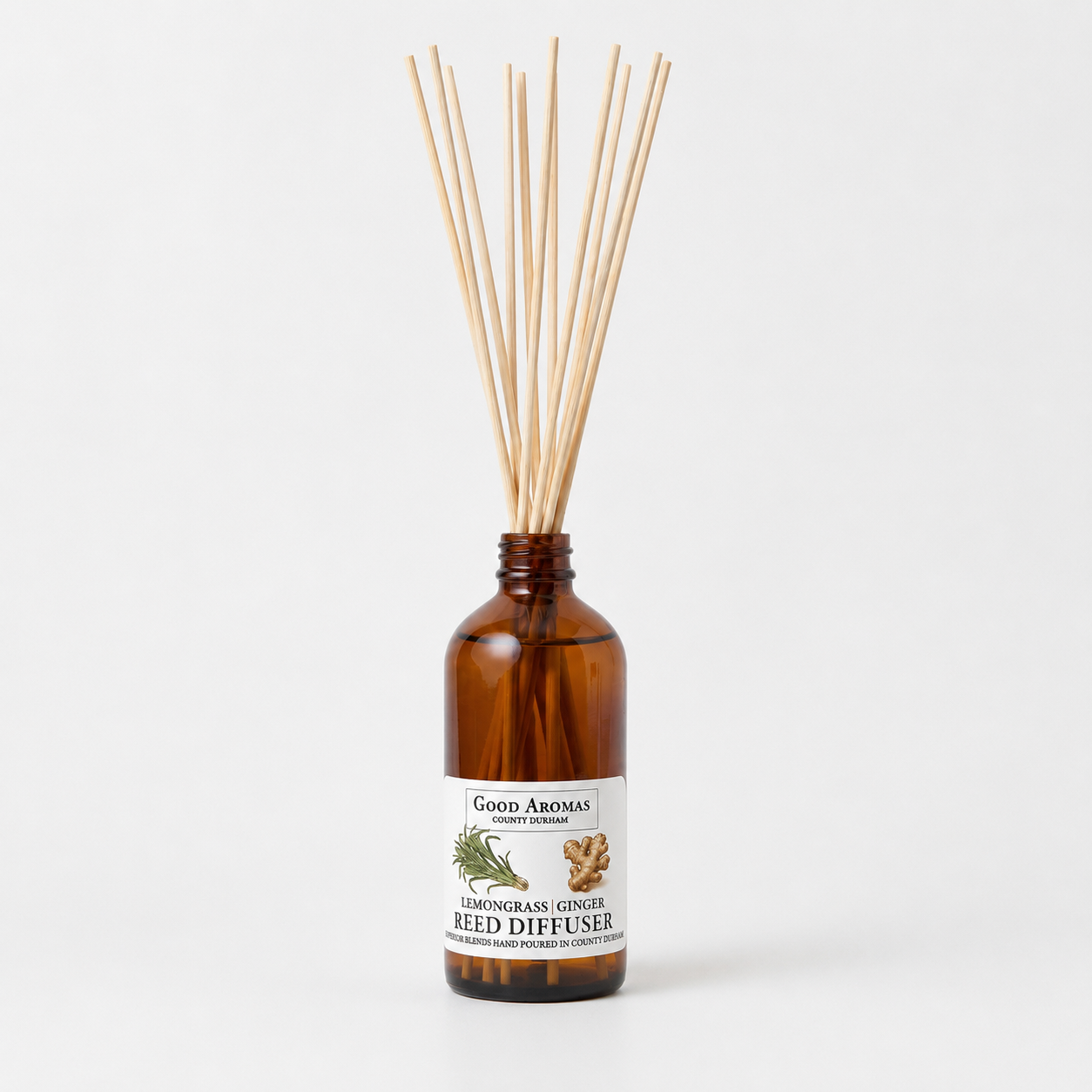 Lemongrass & Ginger Reed Diffuser – 100ml