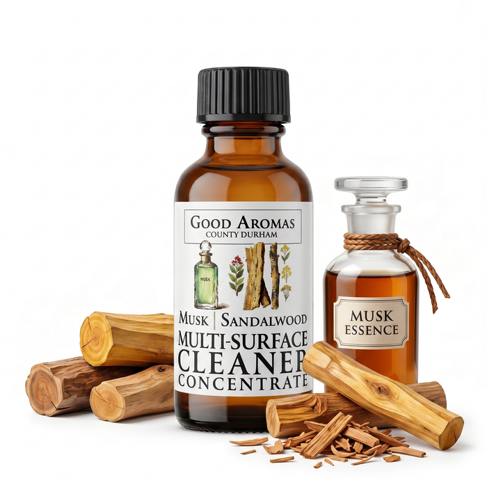 Musk and Sandalwood Cleaning Concentrates