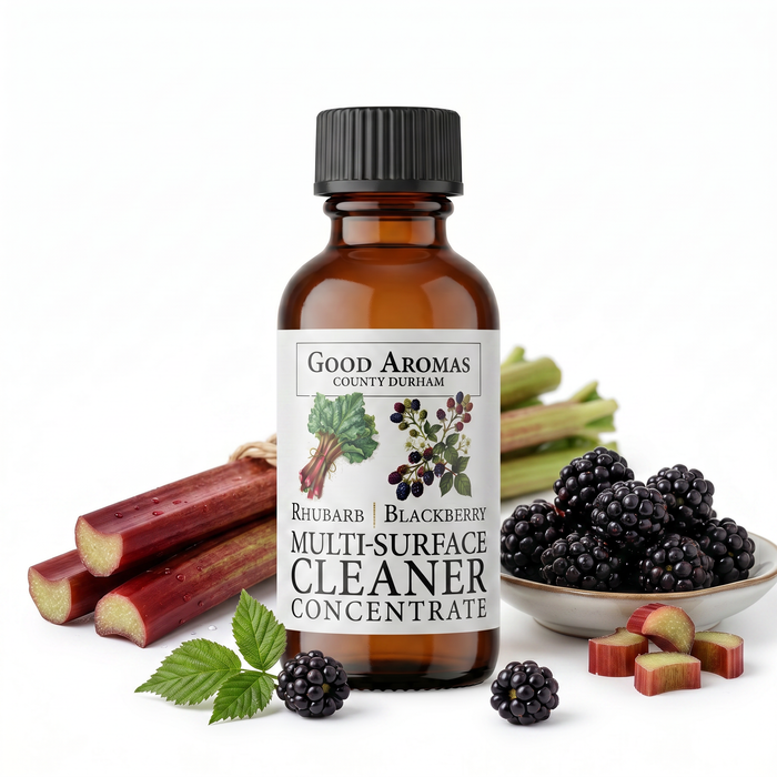Rhubarb and Blackberry Cleaning Concentrates