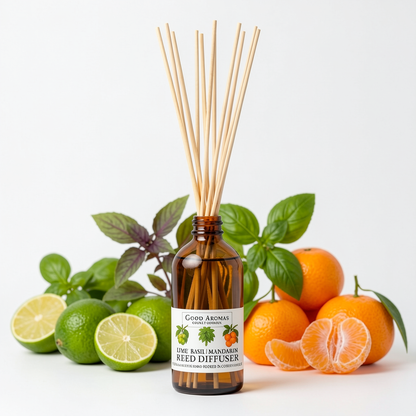 Lime, Basil & Mandarin Reed Diffuser – 100ml