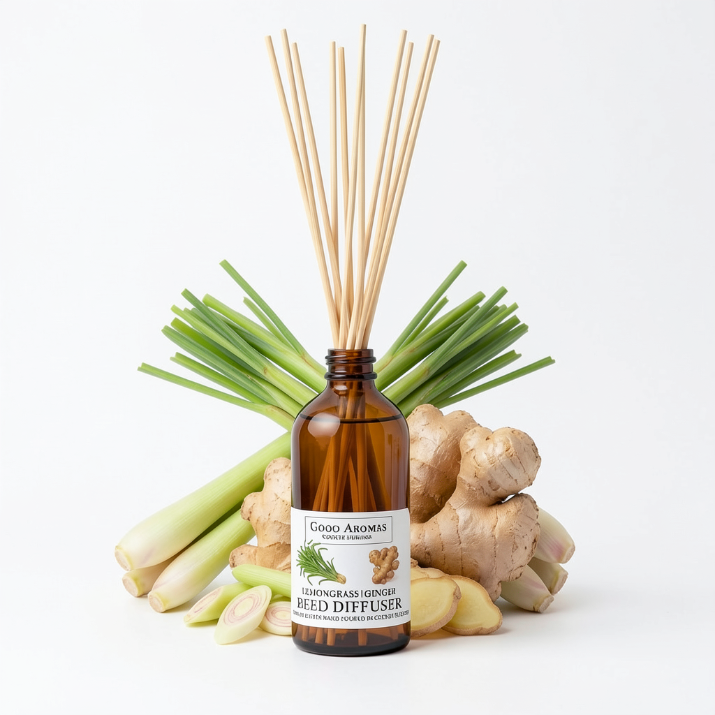 Lemongrass & Ginger Reed Diffuser – 100ml
