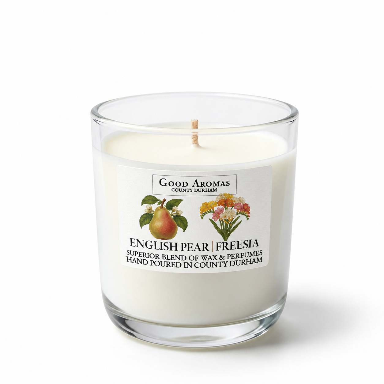 Luxury Scented Candle - English Pear and Freesia