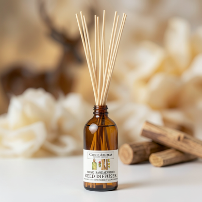 Musk & Sandalwood Reed Diffuser – 100ml